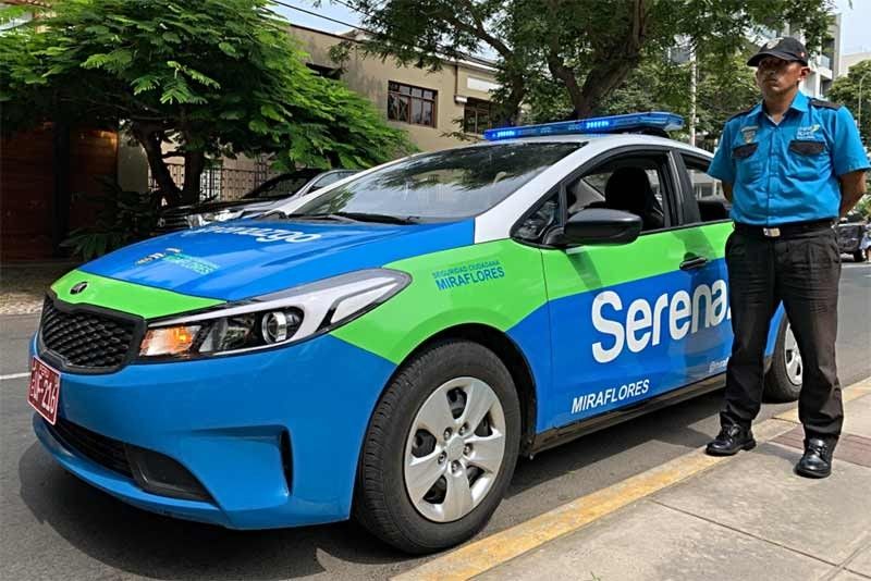 Serenazgo y Policía en operativo de control
