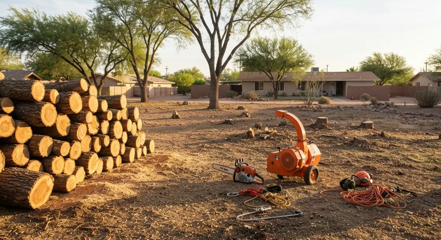 Emergency tree removal in East Valley