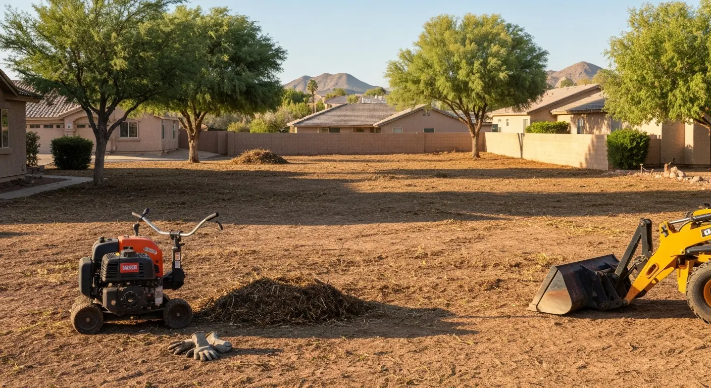 Vegetation removal project