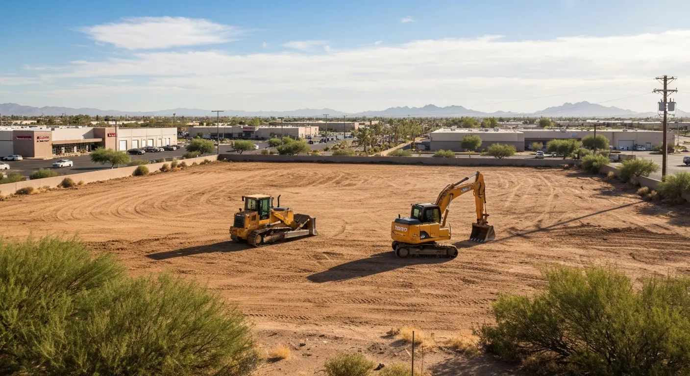 Commercial site clearing