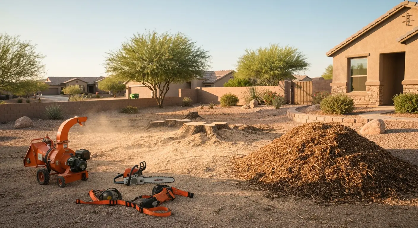 Tree removal service in North Valley