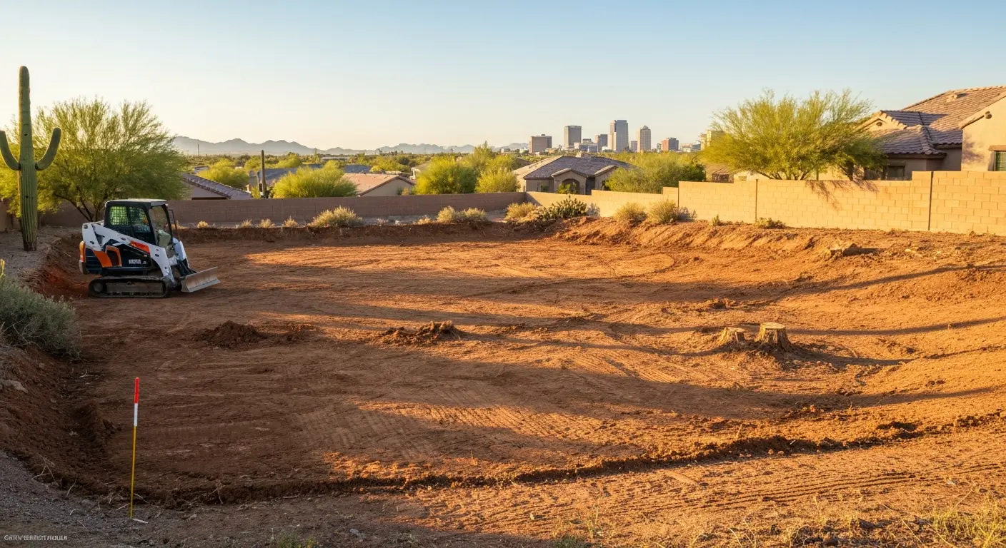 Lot clearing and land prep