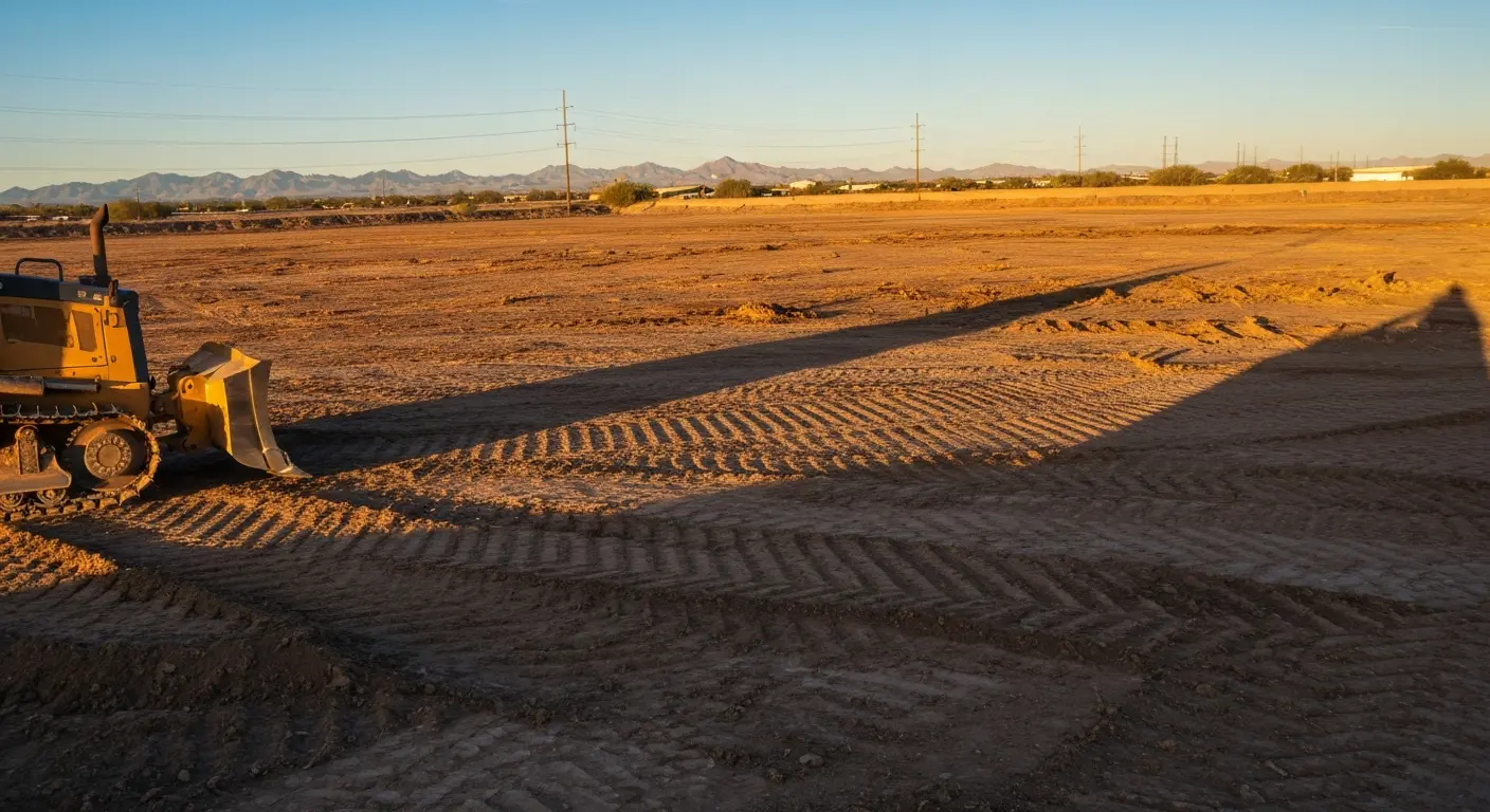 Commercial land clearing site preparation