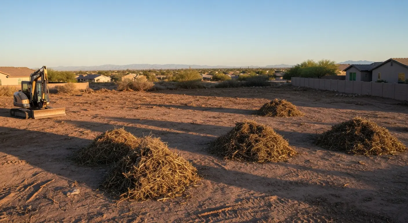 Brush clearing project