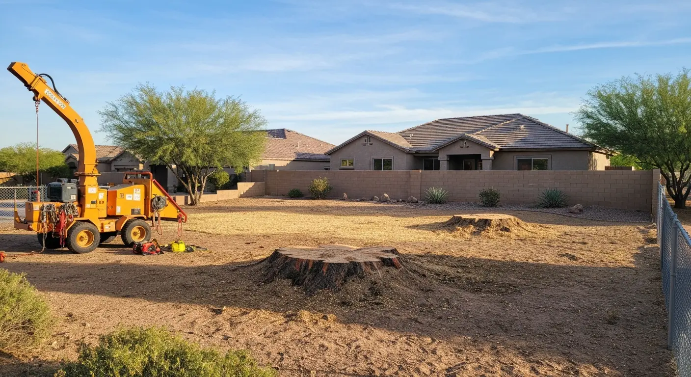 Large tree removal in Maricopa