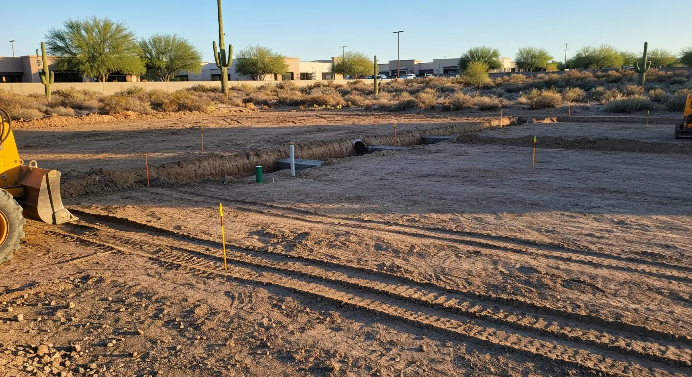 Site preparation work