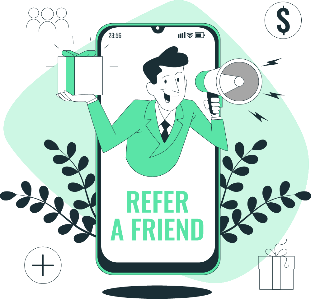 use a referral program to get more sales and leads