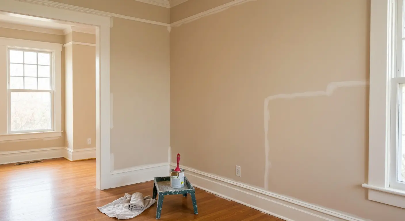 Interior painting project