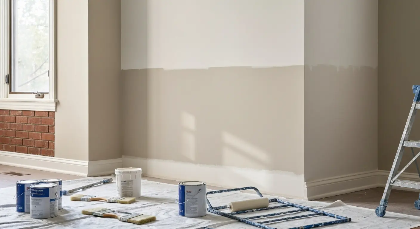 Interior painting project