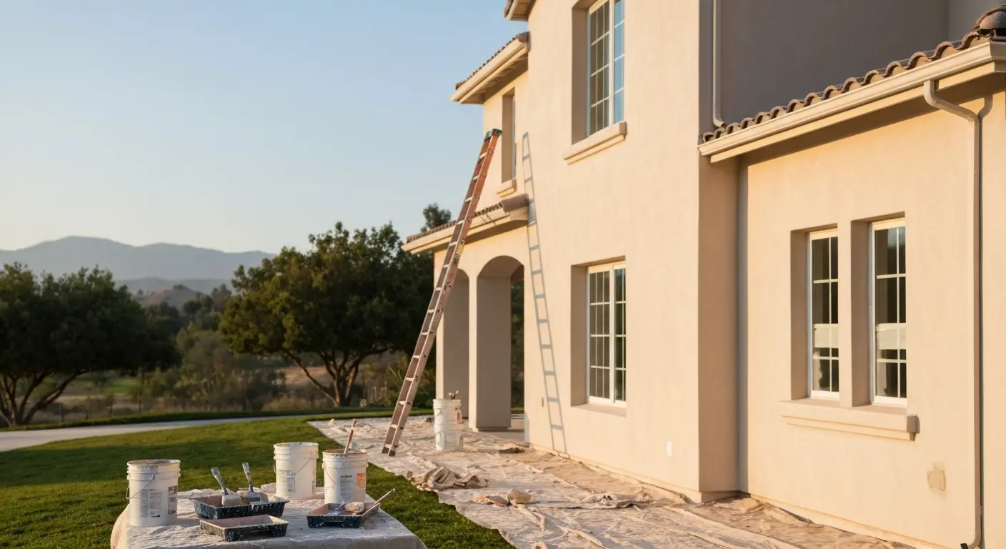 Exterior painting service