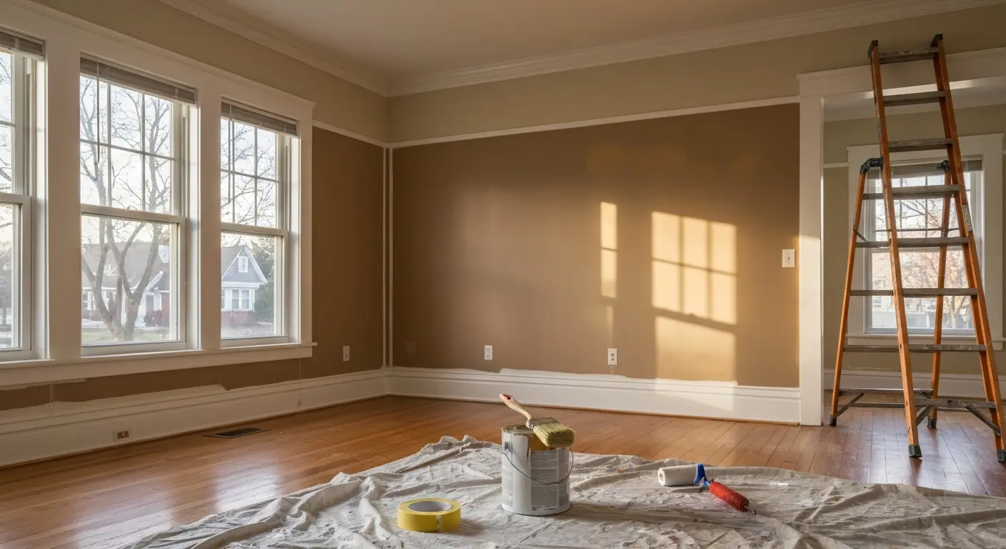 Interior painting project