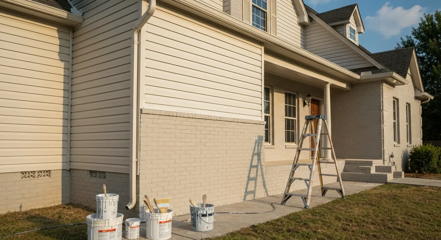 Exterior home painting