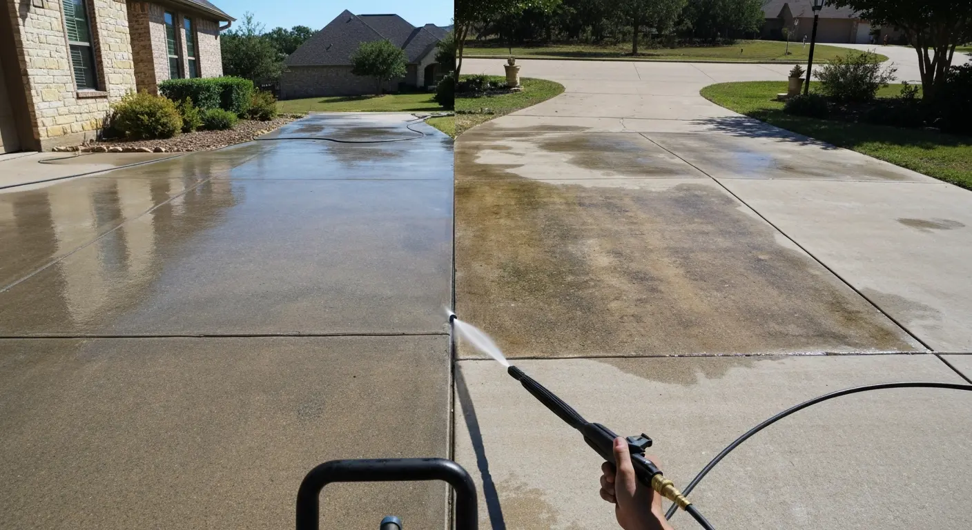 Pressure washing services