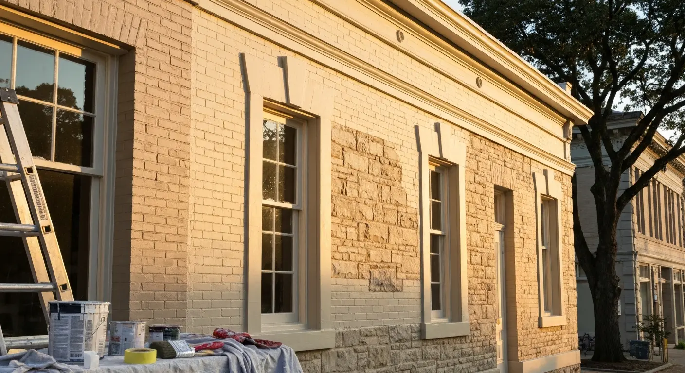 Exterior painting project