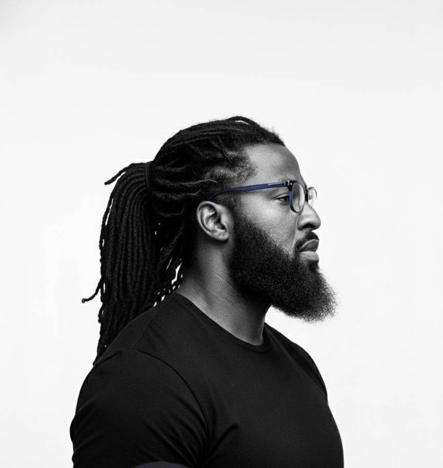 Sherman Perryman thoughtful pose