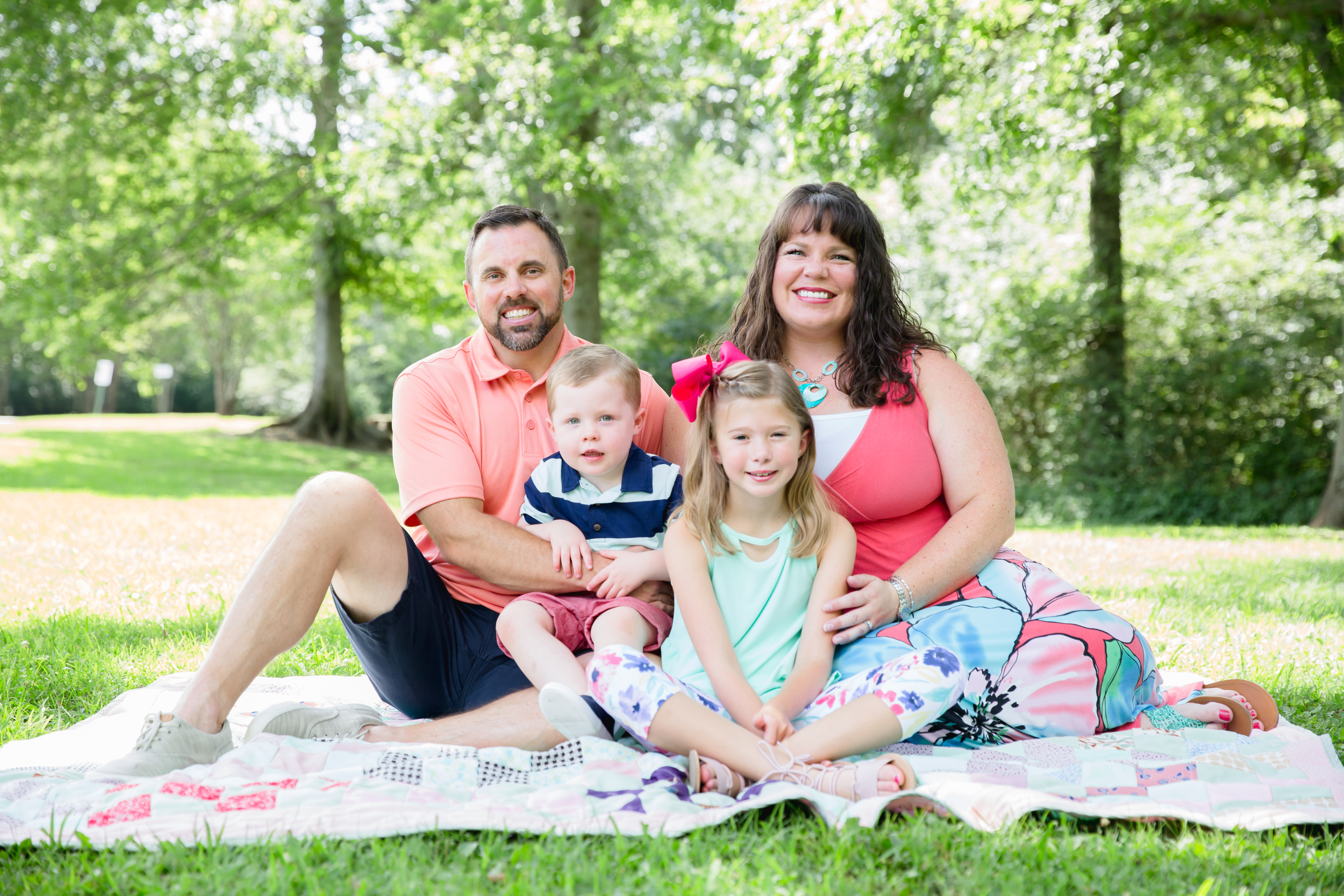 family portrait session in July