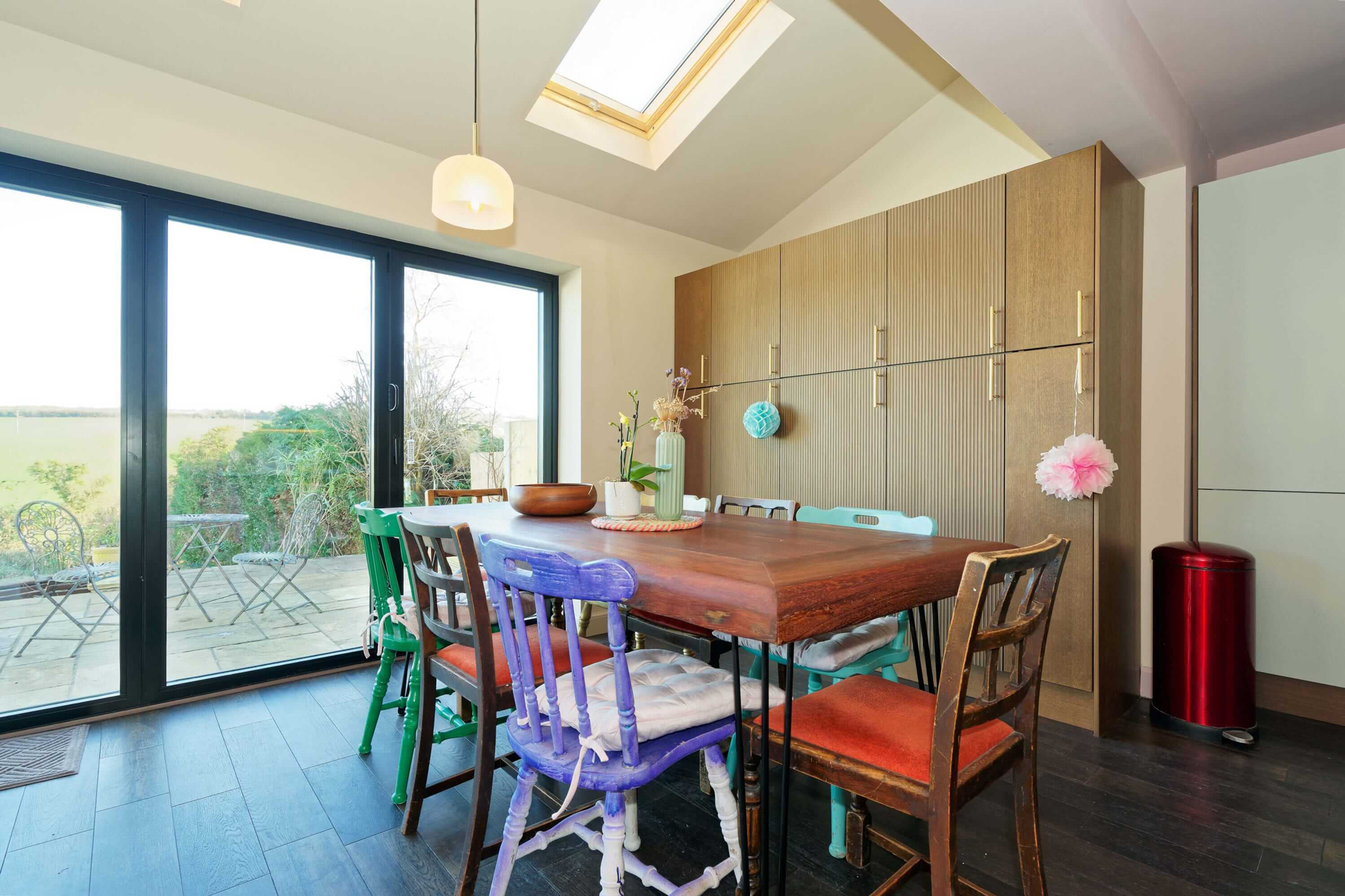 Kent Downs Cottage - dining Area