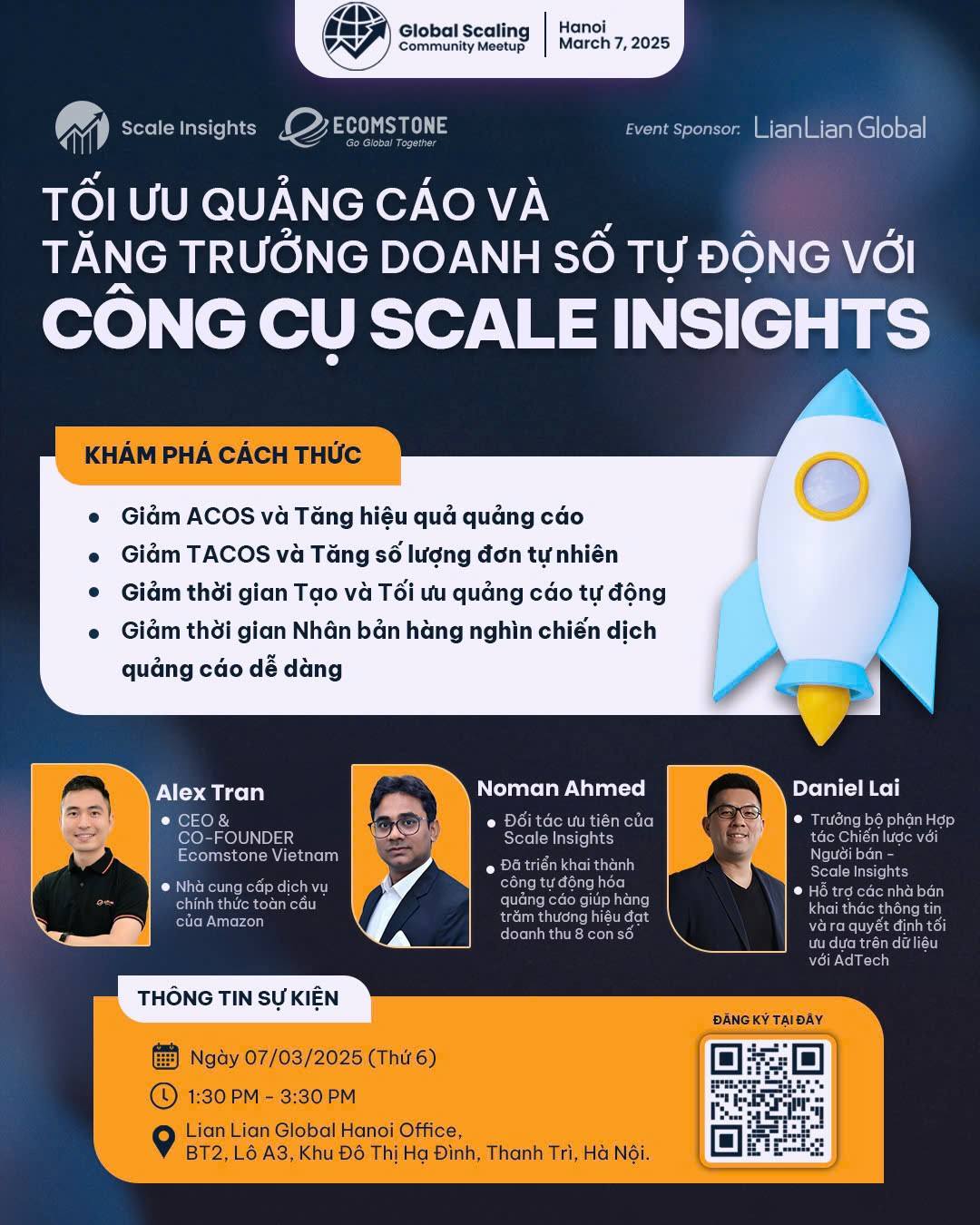 TỐI ƯU QUẢNG CÁO & TĂNG TRƯỞNG DOANH SỐ TỰ ĐỘNG VỚI SCALE INSIGHTS