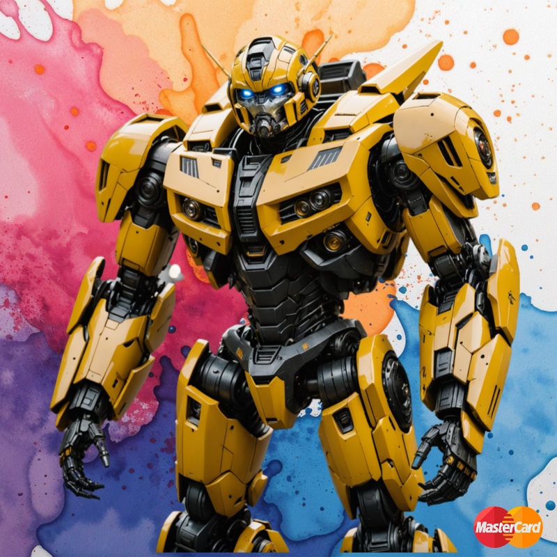 Big and yellow Autobot.