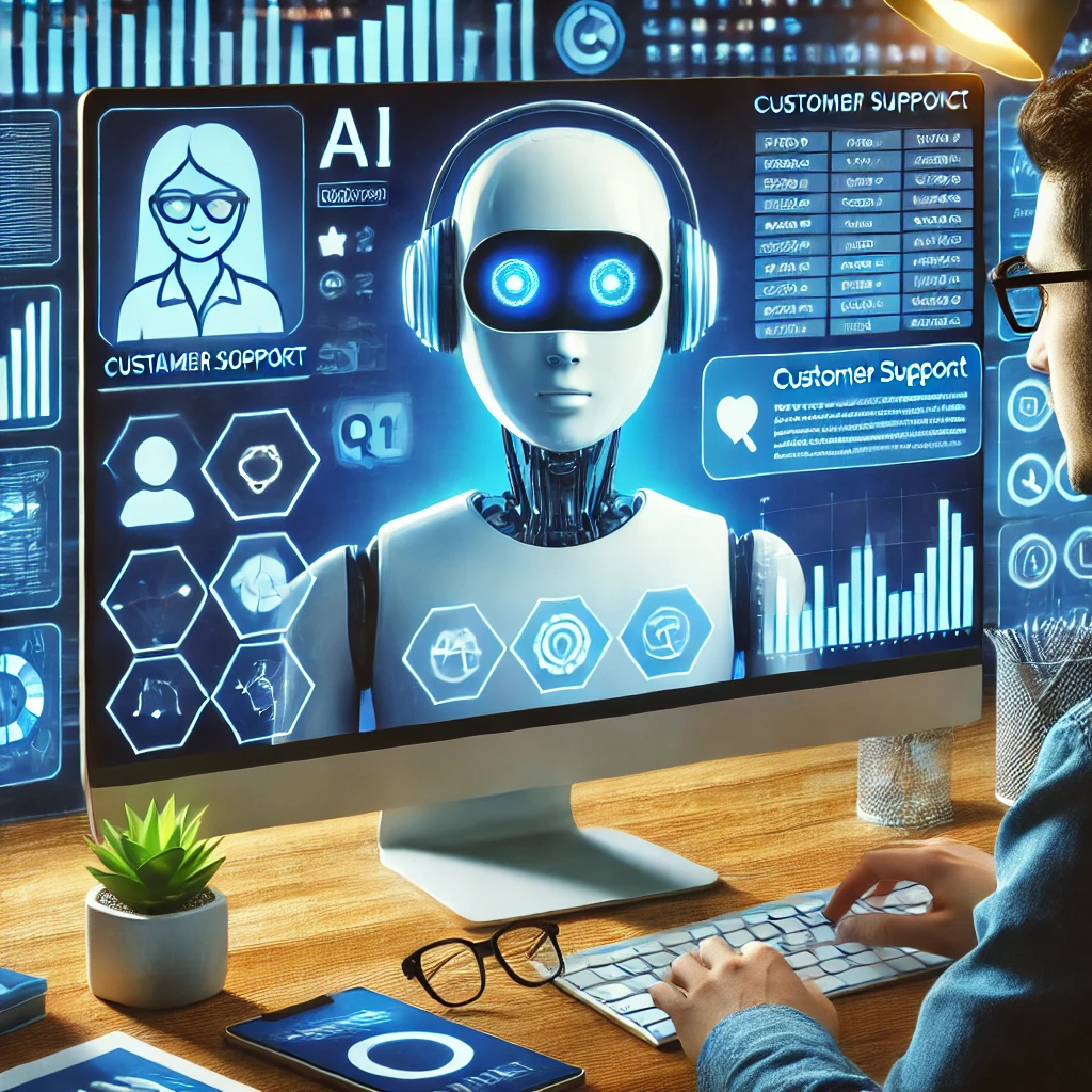An AI-powered chatbot providing customer support with real-time analytics. An AI-powered chatbot providing customer support with real-time analytics.