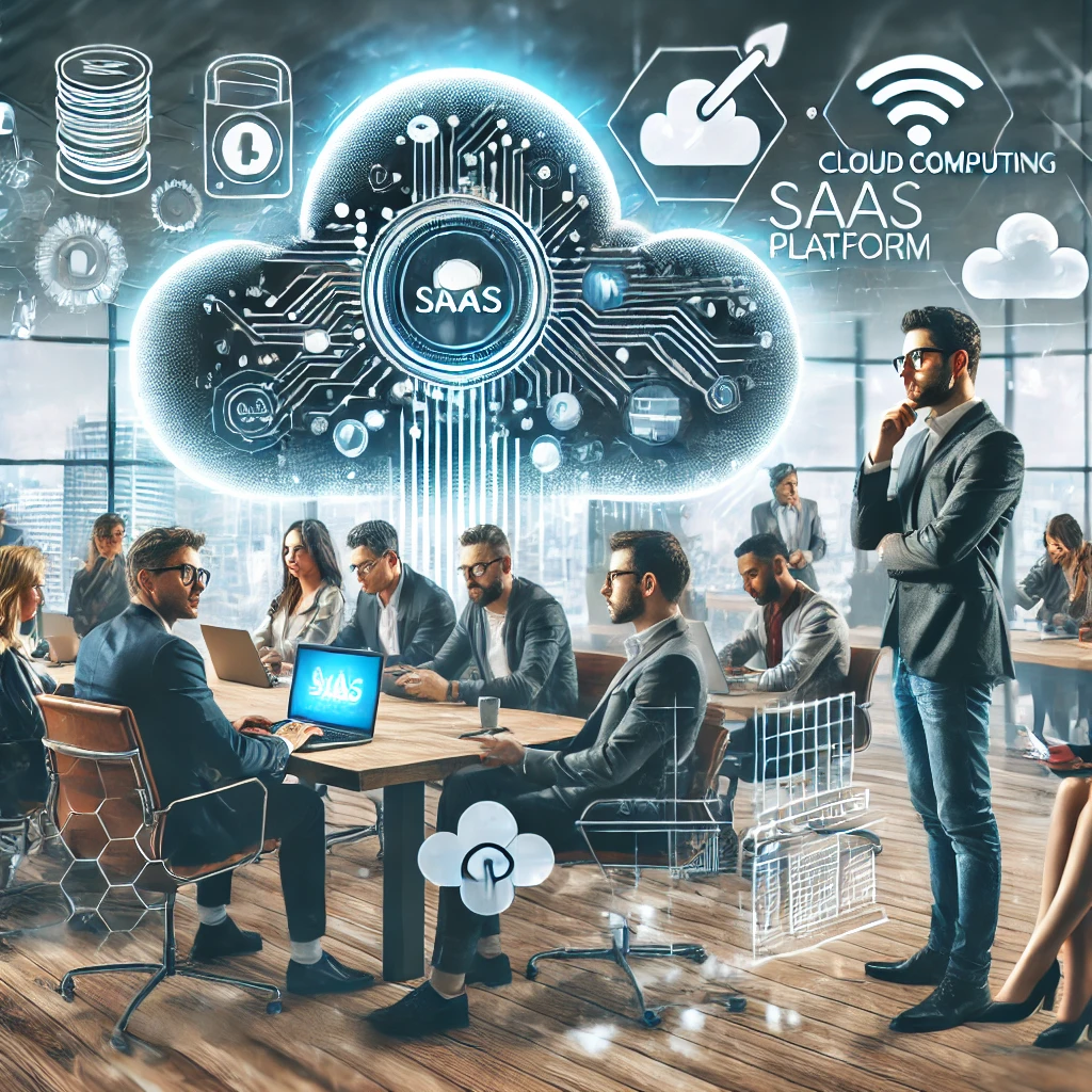 Team collaborating on SaaS platform – Queensland business team using a SaaS platform for seamless collaboration.