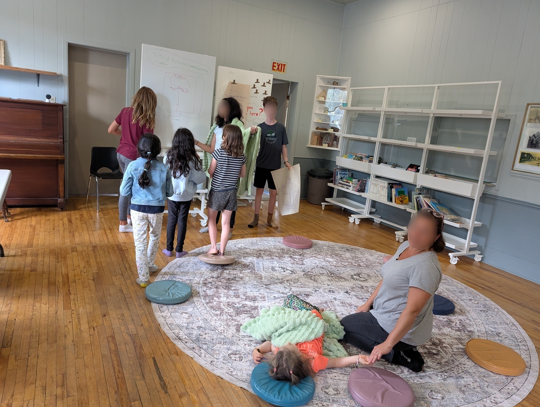 Children taking the lead