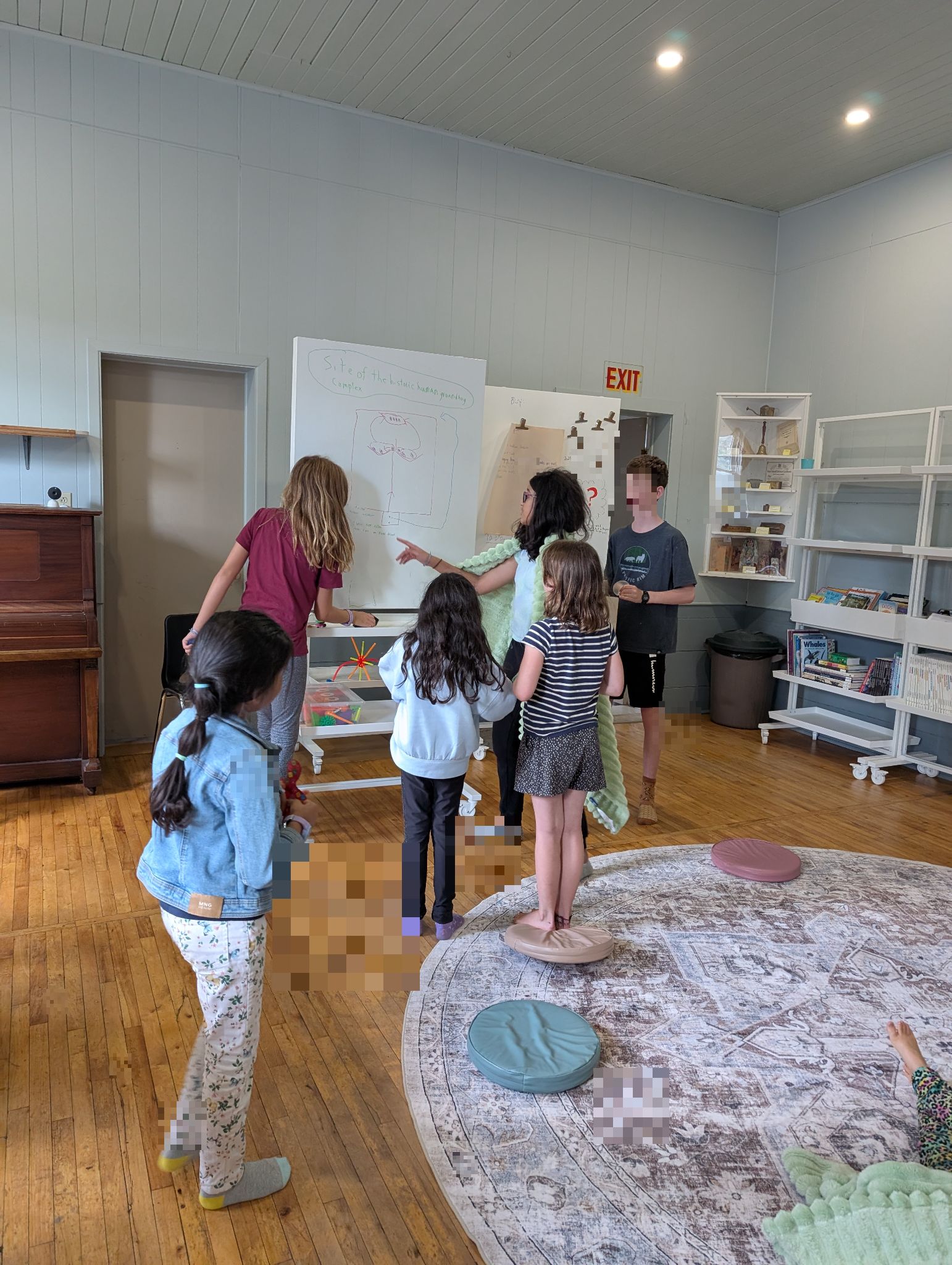 Children collaborating