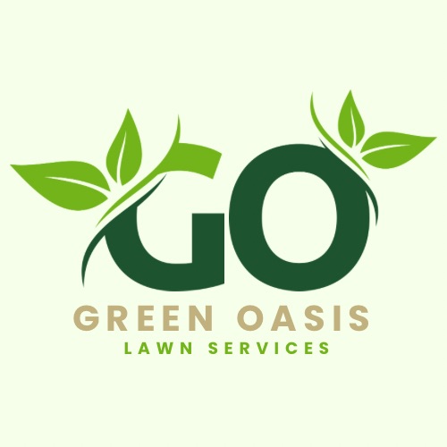 Green Oasis Lawn Service Logo Green Oasis Lawn Service Logo