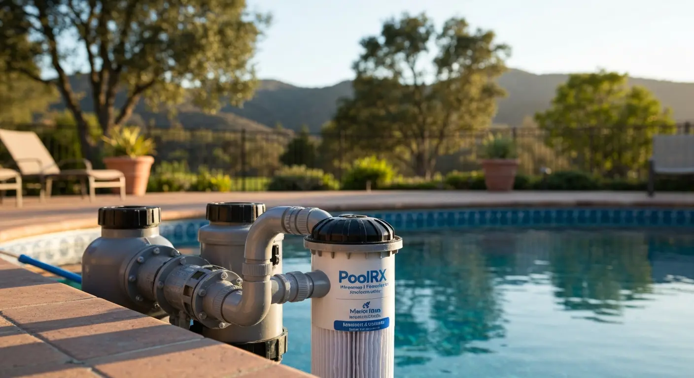 PoolRX mineral treatment installation