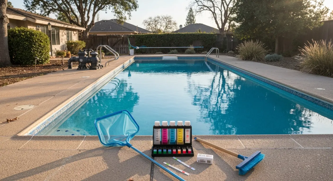 Pool start-up service