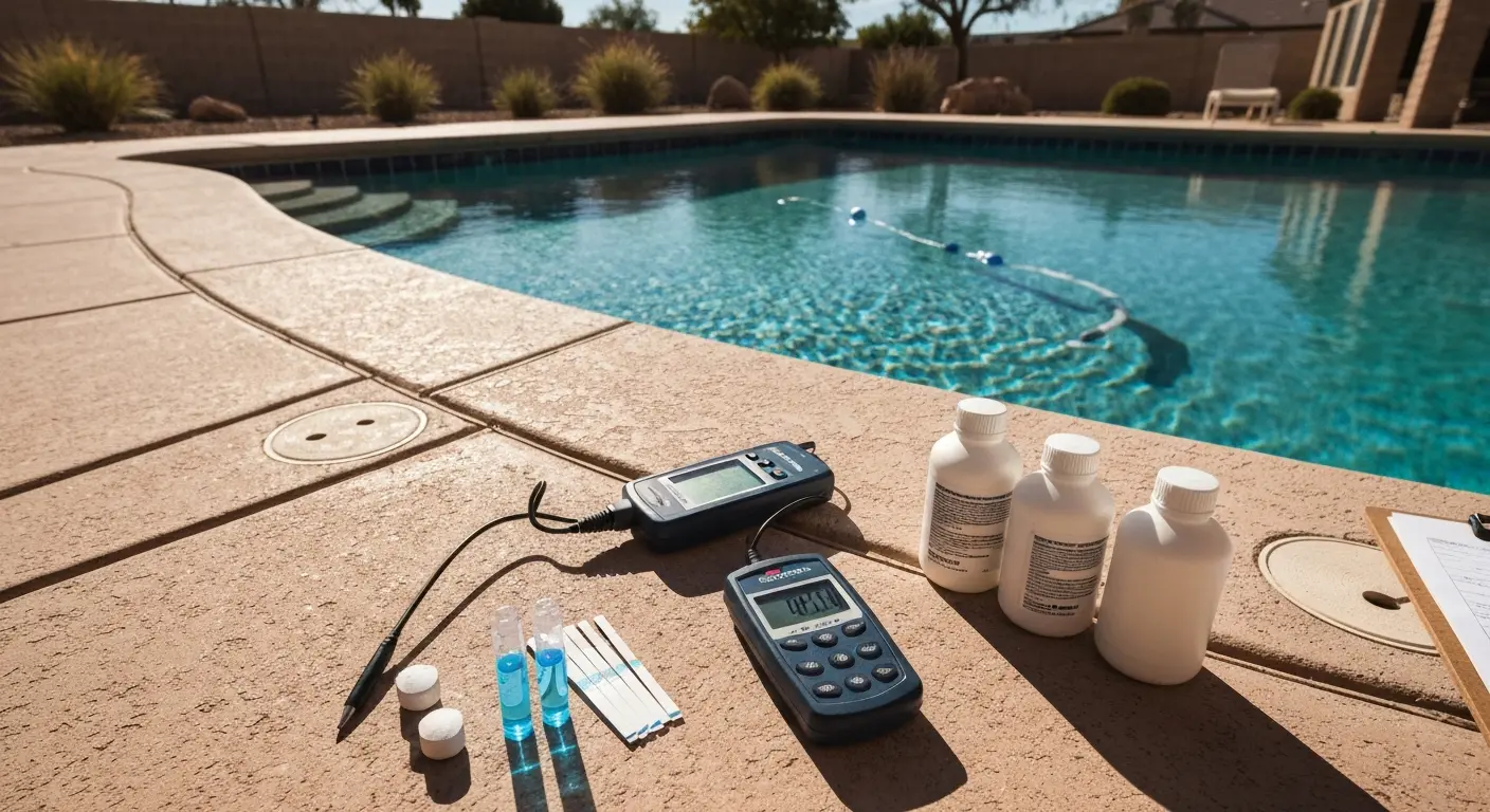 Water testing equipment