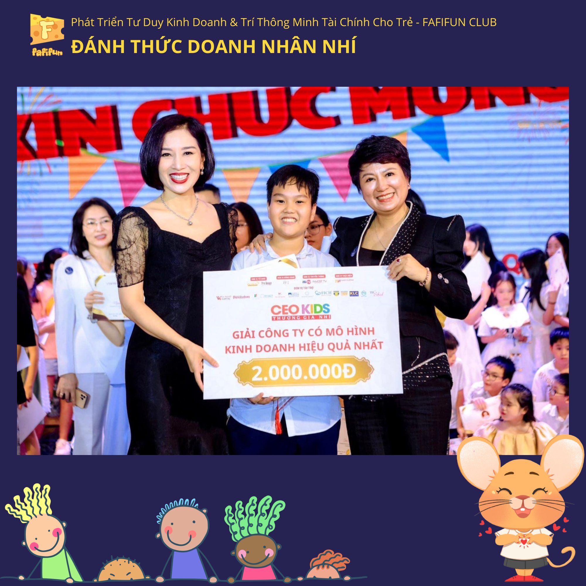 Trao giải CEO nhí 2023 Trao giải CEO nhí 2023