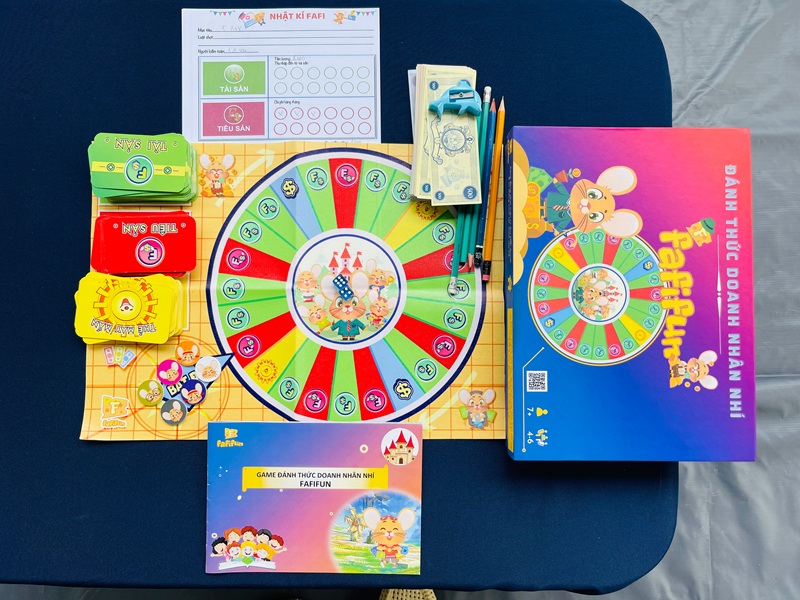 fafifun, mdj, ngô hương giang, brendon, giáo dục tư duy tài chính, đánh thức doanh nhân nhí