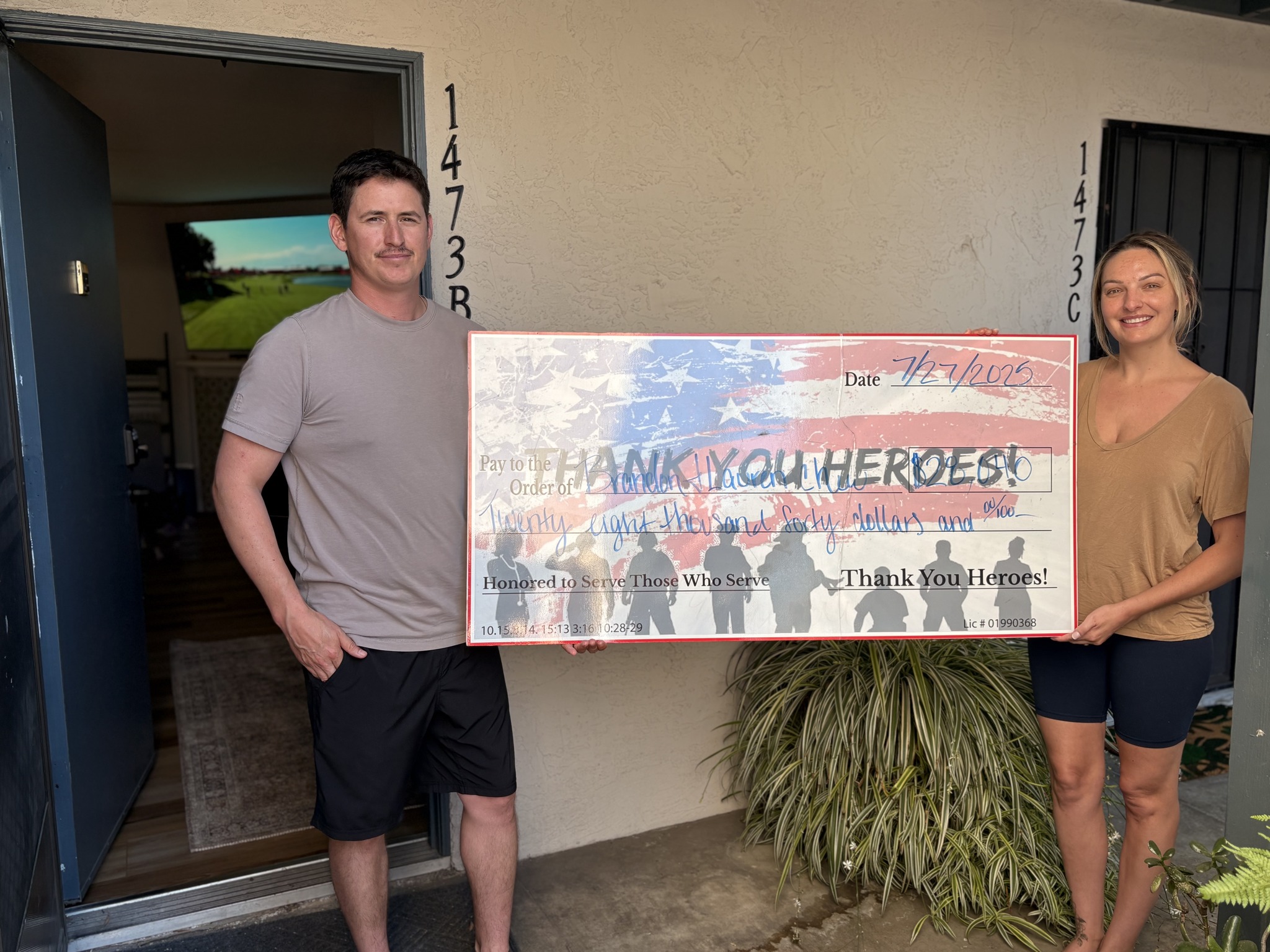 Thank You Heroes Client