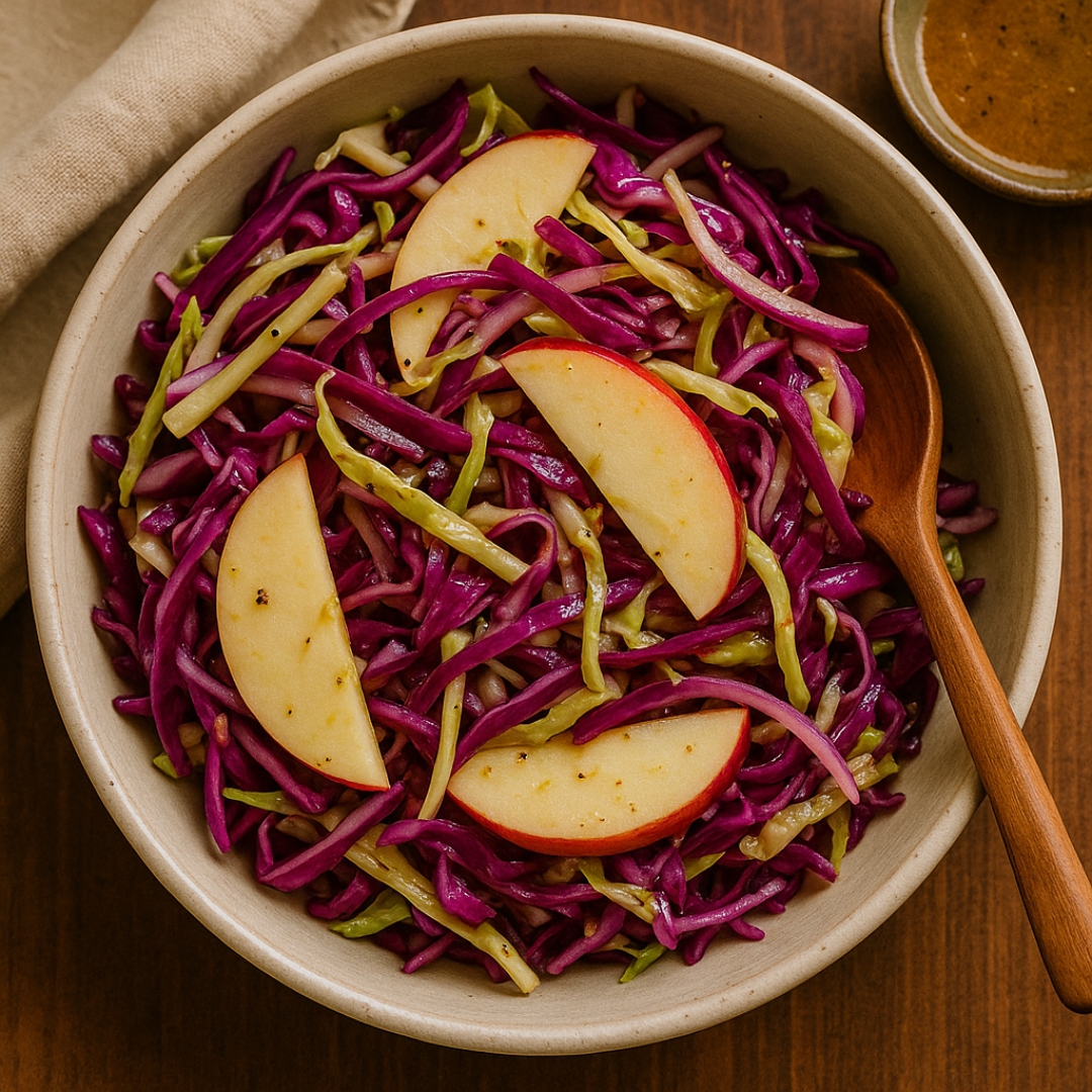 cabbage and apple slaw with tangy cider dressing cabbage and apple slaw with tangy cider dressing
