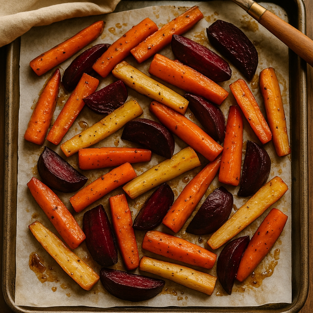 maple glazed root vegetables maple glazed root vegetables