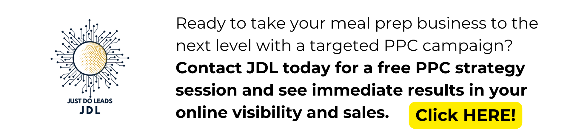 Contact JDL today for a free PPC strategy session and see immediate results in your online visibility and sales. Contact JDL today for a free PPC strategy session and see immediate results in your online visibility and sales.