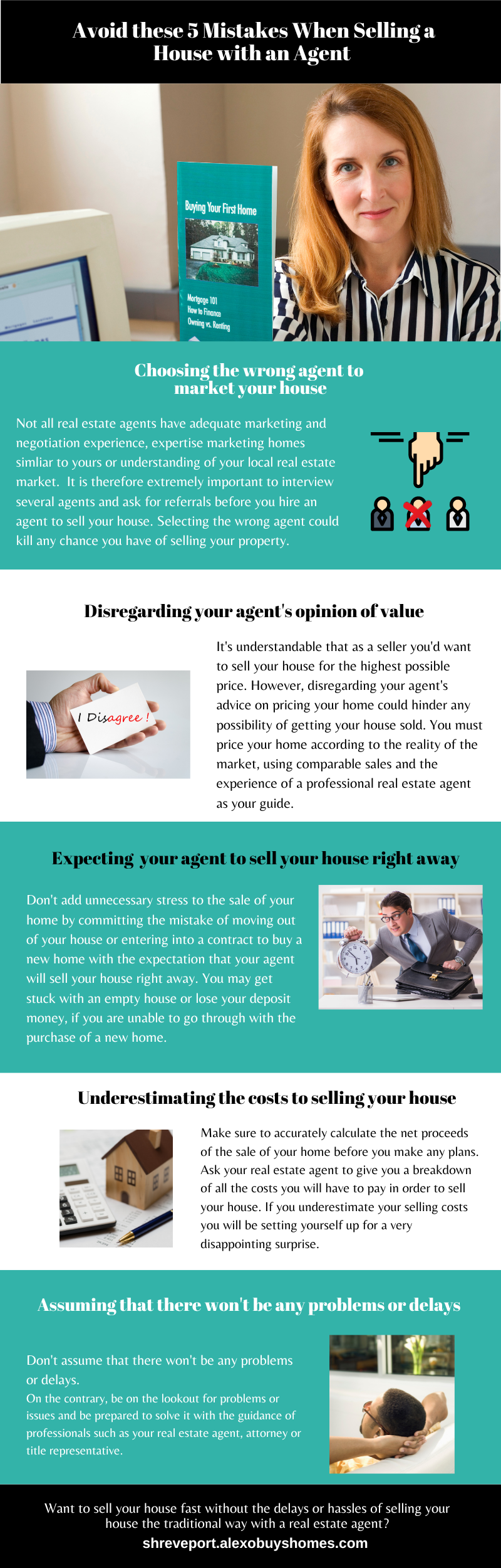 Avoid these 5 Mistakes When Selling a House with an Agent