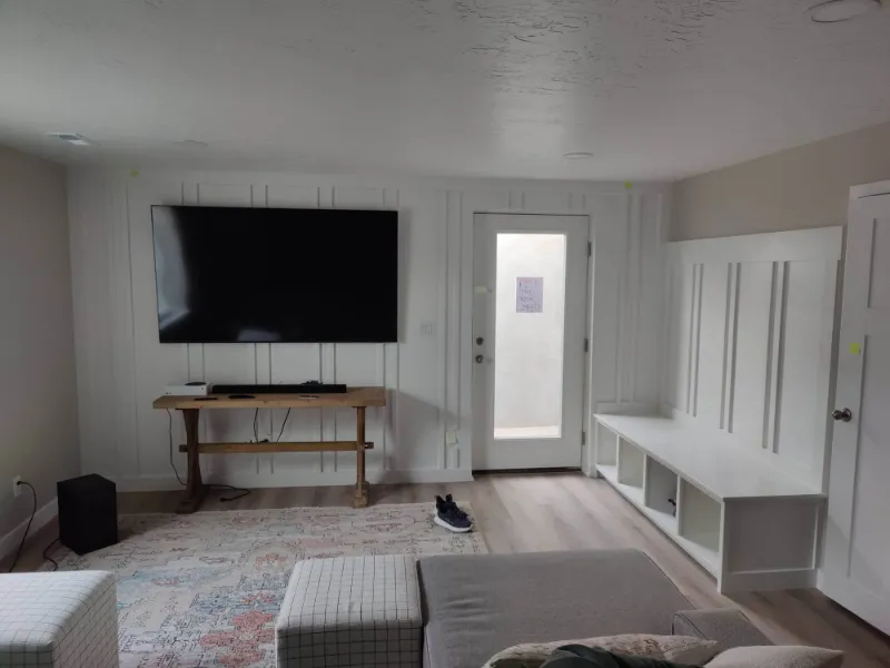 Built-in Storage Wall