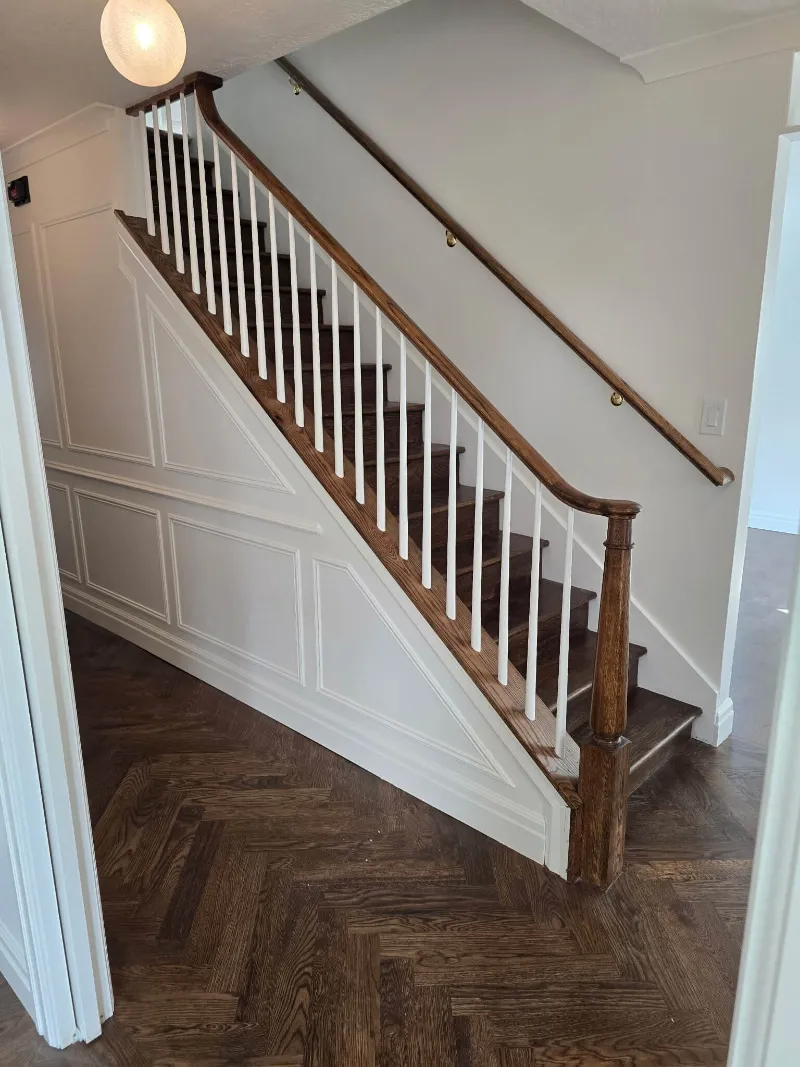 Staircase and Wall Detail