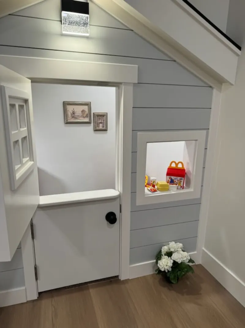 Hidden Door and Accent Wall