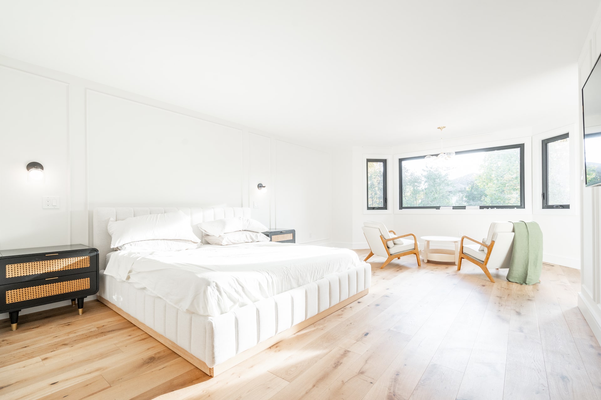 Renovation project detail showing updated interior design and modern finishes