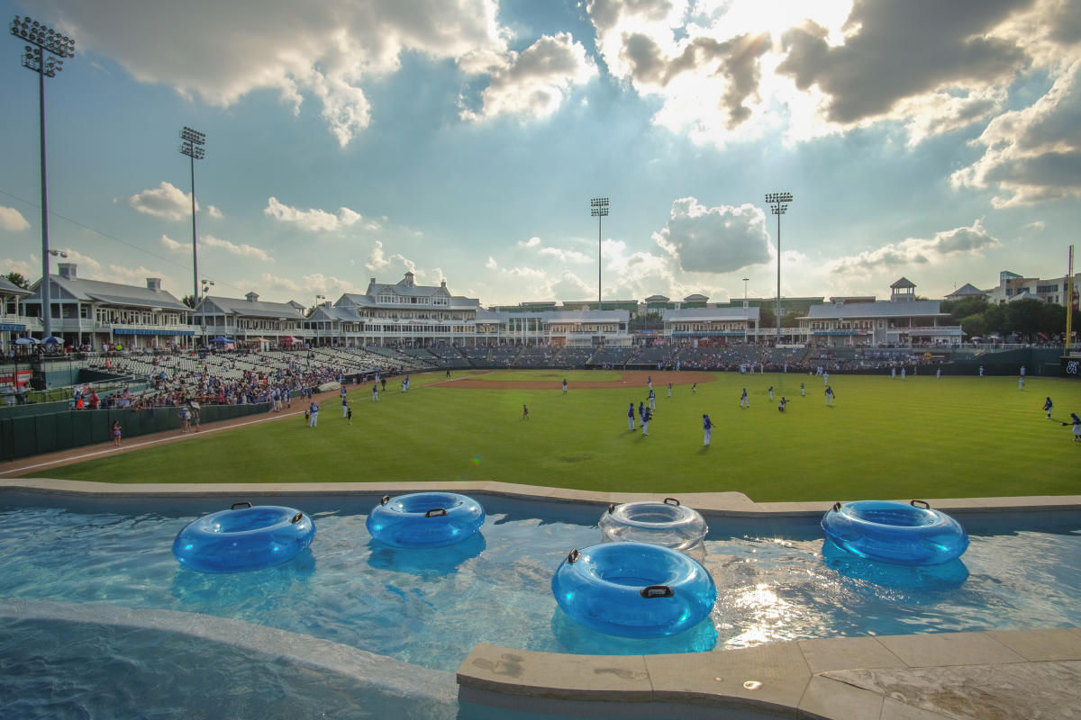 Enjoy the baseball game with friend and families in the near by stadium.
