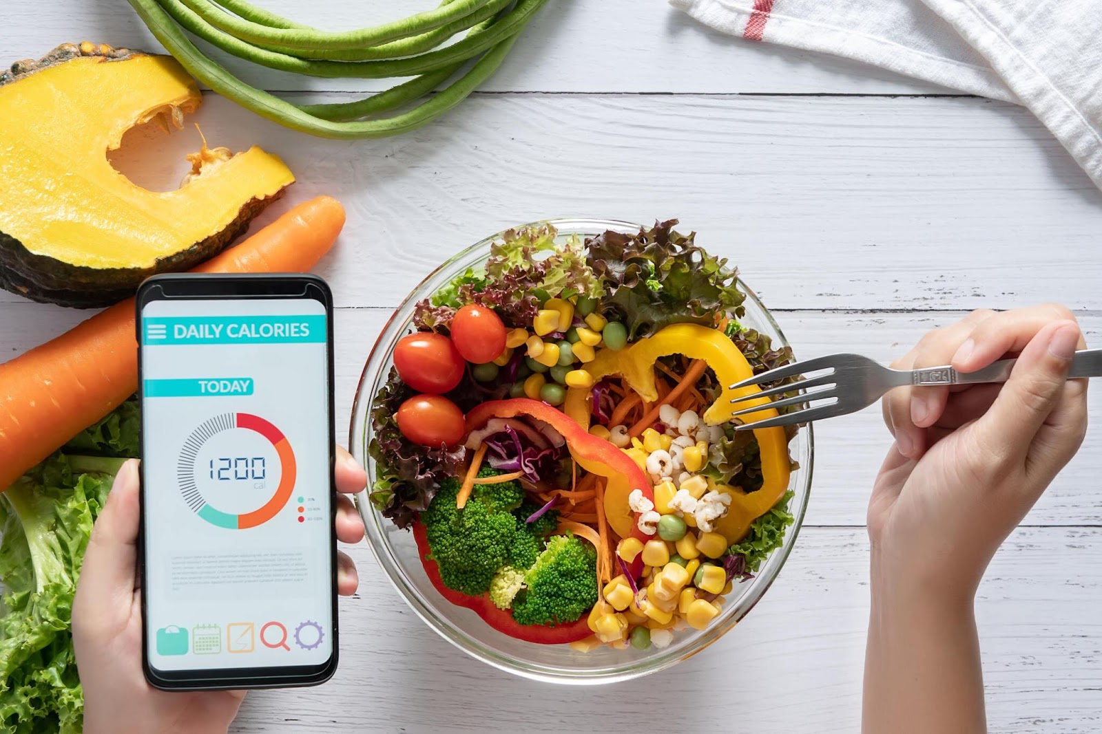 Customized nutrition plan: Customized nutrition plan: