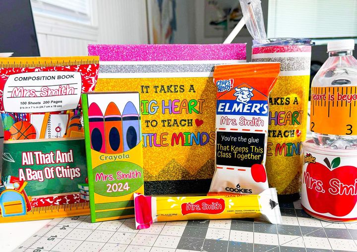 custom teachers appreciation items