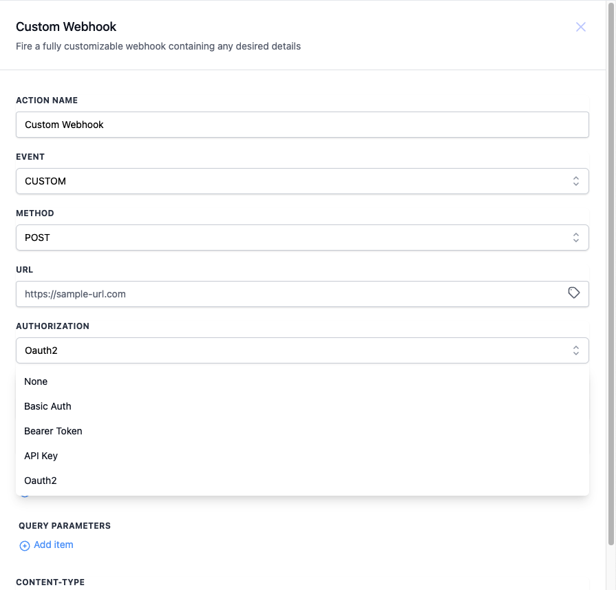 WORKFLOW – OAUTH2 DI CUSTOM WEBHOOK WORKFLOW – OAUTH2 DI CUSTOM WEBHOOK