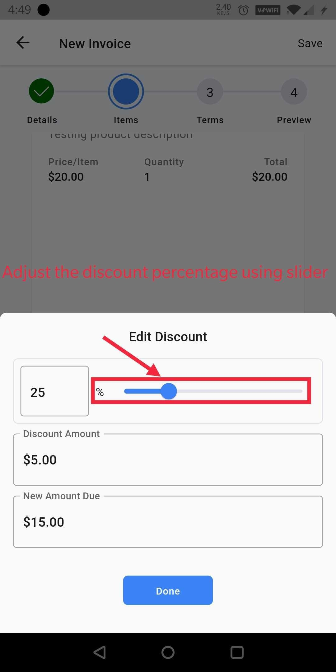 CARA MEMBUAT FAKTUR DI APLIKASI MOBILE CARA MEMBUAT FAKTUR DI APLIKASI MOBILE