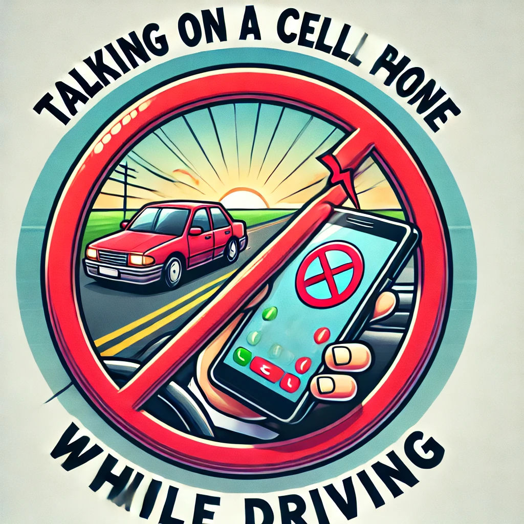 No phone while driving