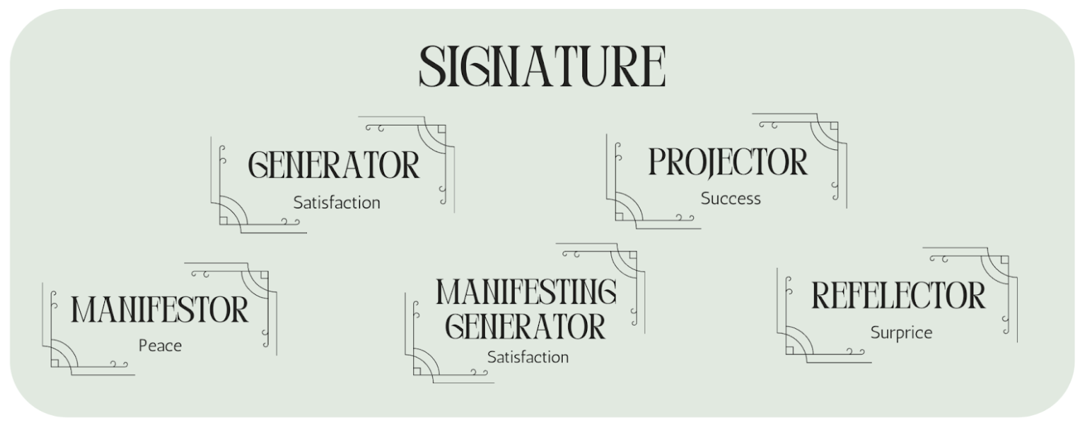 Beginners Guide to Human Design Signature