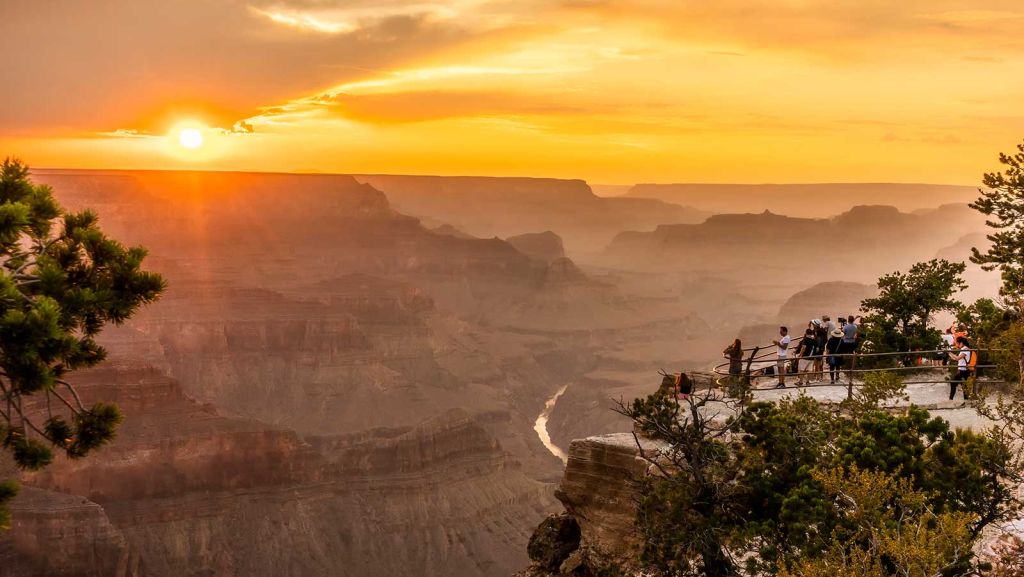 Grand Canyon South Rim Sunset